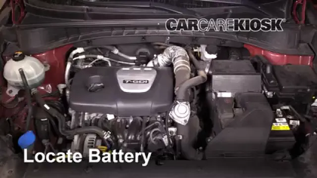 2017 Hyundai Tucson Eco 1.6L 4 Cyl. Turbo Battery Replace